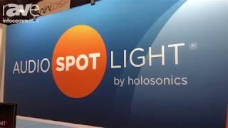 Audio Spotlight DEMO at InfoComm18 (rAVe TV)