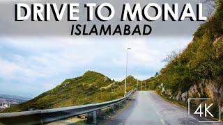 Drive to Monal Restaurant, Pir Sohawa, Islamabad | 4K