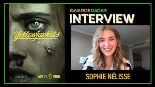 'Yellowjackets' star, Sophie Nélisse, talks Shauna, her relationship w/ Ella, and her show theories