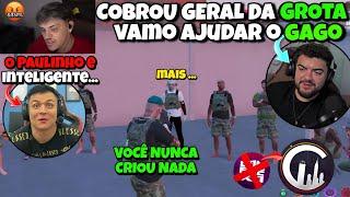 EITA LUANZ7 COBROU GERAL DA GROTA ! NINGUÉM NÃO CRIA NADA ? VEJA  | GTA RP