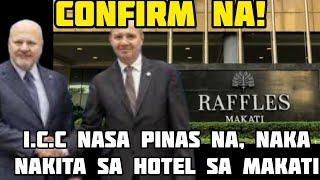 WILLIIAM ROSATO AT GLEN KALA PROSECUTOR NG ICC, NASA RUFFLES HOTEL MAKATI NA