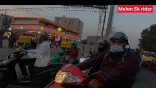  Long Drive In Bangalore Moto Vlog  ||  Melon Sk Rider ||