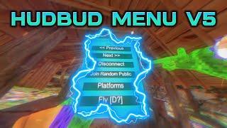 Showcasing The New Hudbuds Menu V5 | Water Bending | Tag Gun |