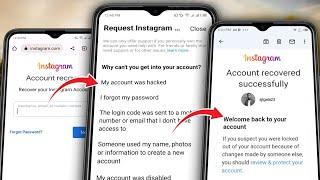 NEW! How to Recover a Hacked Instagram Account 2024 | Hacked Instagram Account Recovery