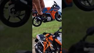 Diecast Model of KTM RC 390 Bike #shorts #bike #ktmrc390 #motorcycle