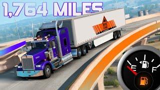 NO REFUELING CHALLENGE! Longest Journey in ATS - Washington to New Mexico