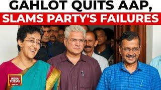 Kailash Gahlot Resigns from AAP, Criticises Party's Unfulfilled Promises