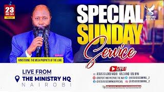 SPECIAL SUNDAY SERVICE LIVE FROM THE HEADQUARTERS - JUNE 23RD, 2024