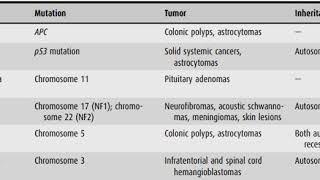 Genetic Syndromes and Corresponding Tumor Types