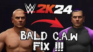 WWE2K24 - How to Restore Hair to Your Custom Characters!