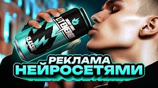 Как сделать рекламное ВИДЕО НЕЙРОСЕТЯМИ С НУЛЯ!