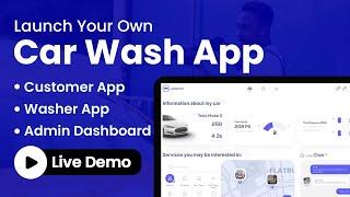 Launch Your On Demand Car Wash App Today | Car Wash App Development | Code Brew Labs