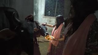 Mother love #trending #youtubeshorts #cow #love #india