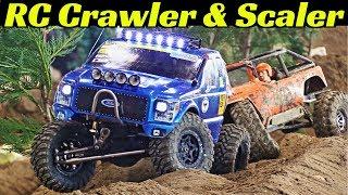 RC 4x4 Crawler & Scaler Extreme Indoor Track - Axial, RC4WD, Tamiya, Gmade - Model Expo Italy 2019