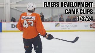 Philadelphia Flyers Development Camp Clips - Day 1 7/2/24