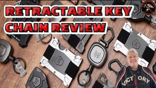 Retractable key chain. Keychains and badge holders and much more. #mngarista #review