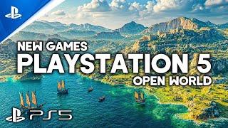 TOP 10 BEST NEW Upcoming Open World PS5 Games of 2025