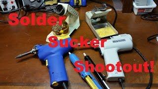 Hakko FR300 vs S-993A Electric Vacuum Desoldering Pump