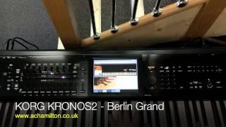 KORG KRONOS 2 Demo Berlin Piano SGX2