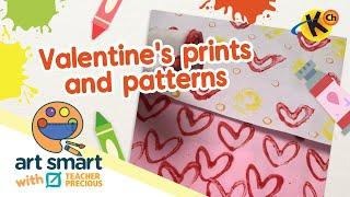 Valentine's Prints and Patterns | Art Smart with Teacher Precious