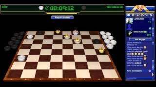 Playing checkers  (fabio vicnte da silva )