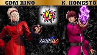 KOFXV Kofero Honesto Vs CDM Rino - Tournament Match #kofxv