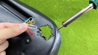 Easy Ways To Repair Broken Plastic Parts That Not Many People Know