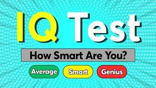 IQ Test For Genius Only - How Smart Are You?  General Knowledge Quiz  Monkey Quiz