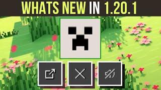 Whats New In Minecraft 1.20.1 - New Logos, Buttons & Ambiance