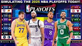 Starting the 2025 NBA Playoffs TODAY! (Live 2K Simulation) Part 4