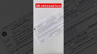 The SHOCKING Truth About SBI Cash Withdrawal Slips!