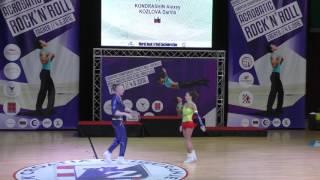 KONDRASHIN Alexey   KOZLOVA Darina  Zagreb 2016 World Masters RR Main Class PLACE 2