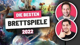 Brettspiel Hits 2022 • Top 3 Spiele nach Kategorie 