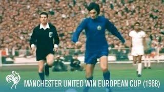 Manchester United Win European Cup vs S.L. Benfica (1968) | British Pathé