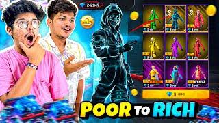 Free Fire Jash Challenged Me To Make NOOB I’d PRO In 5600 Diamonds For ₹10,000 -Garena Free Fire