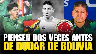 URUGUAYO le responde a COLOMBIANOS que SUBESTIMARON a la SELECCIÓN de BOLIVIA