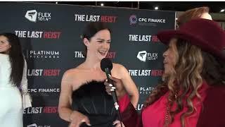 PREMIERE OF THE LAST HEIST 2022 | RED CARPET INTERVIEW WITH EMILY WYATT | BY HAYET EKELEME