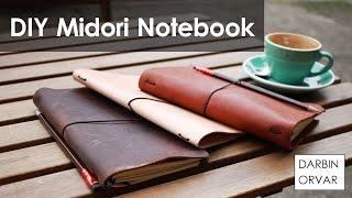 DIY Midori Style Travelers Notebook