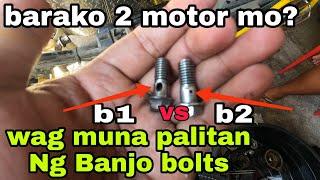 BAKIT HINDI NA KAILANGANG PALITAN NG BANJO BOLTS ANG KAWASAKI BARAKO 2?