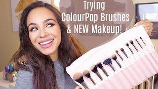 Tutorial Using All New Makeup and Brushes!