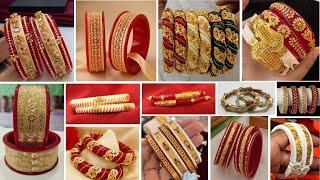 Latest Gold Plated Pola Bangles Designs with Waight and Price 2025||Gold Pola Bangles Collection