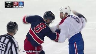 Brandon Prust vs Kevin Klein Nov 23, 2014