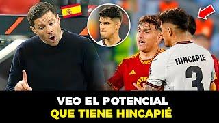 XABI ALONSO ELOGIA a PIERO HINCAPIÉ tras BESTIAL partido contra la ROMA!