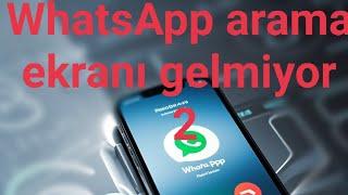 xiaomi whatsapp araması ekranda görünmüyor 2 KESİN ÇÖZÜMÜ