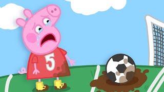 Peppa Pig does not like to play football