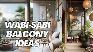 Wabi-Sabi Style Balcony Decoration Ideas. Wabi-Sabi: Embracing Natural and Imperfect Beauty.