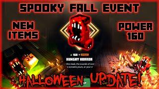 Hungry Horror Armor & POWER 160 ?! - [Spooky Falls] Event - HALLOWEEN UPDATE!