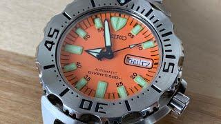 Seiko skx781 The original Orange Monster