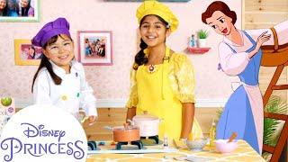 The Princess and the Chefs Cooking Show With Belle | Activities for Kids | Disney Princess Club