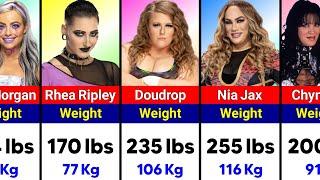 WWE Female Wrestlers Weightest Level of All-Time